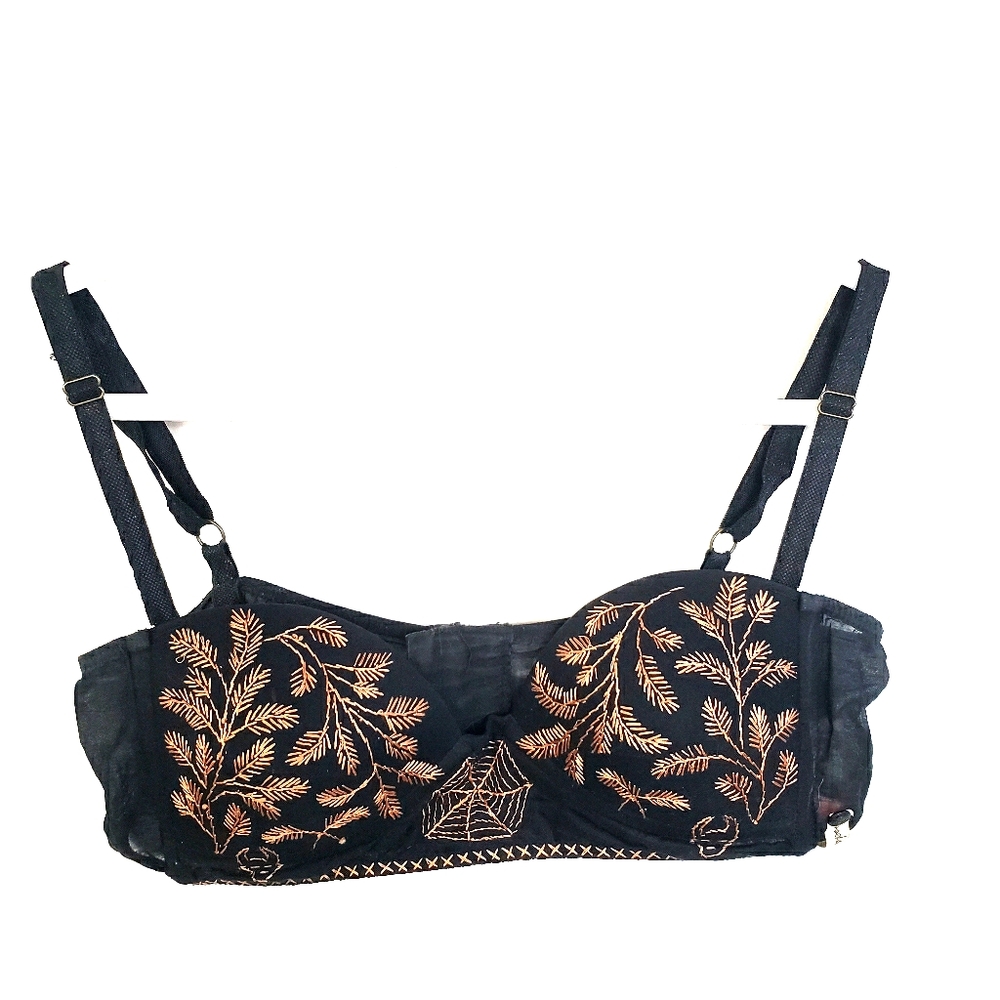 One teaspoon x free people embroidered bra